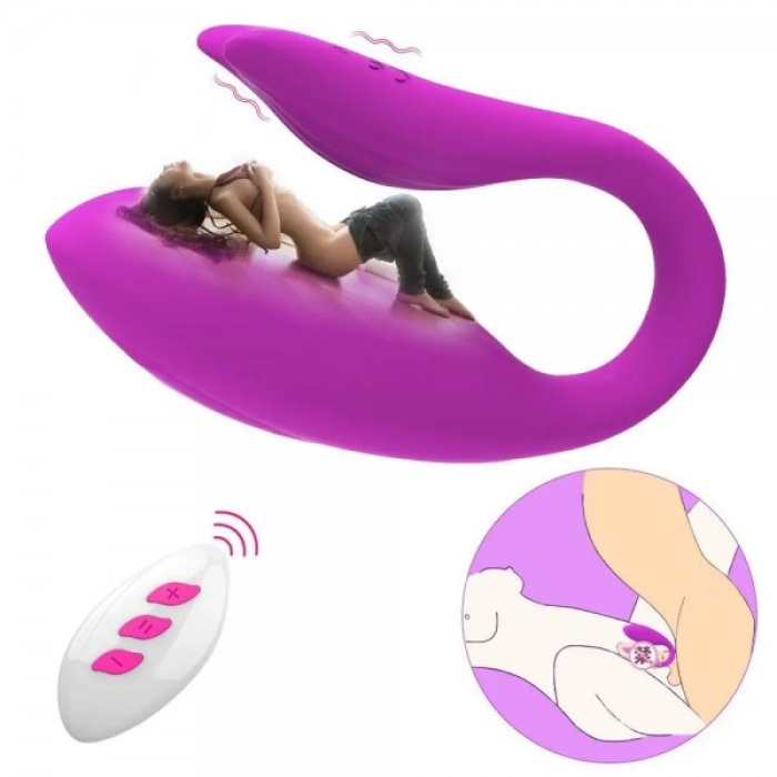 Uzaktan Kumandalı Dolphy Çiftler İçin Vibratör
