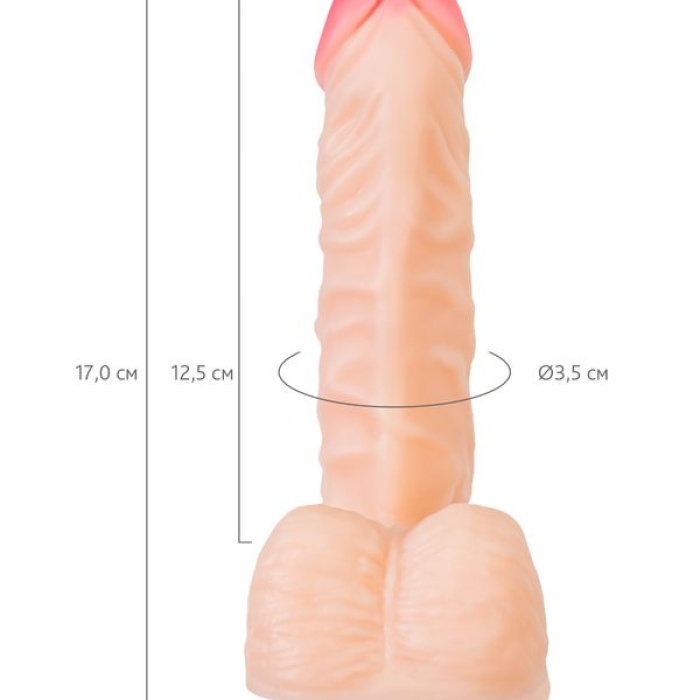 RealStick 17 cm Gerçekçi yapay Penis