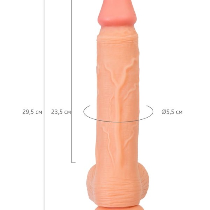 RealStick Vahşi Dev 29,5 cm Gerçekçi yapay Penis