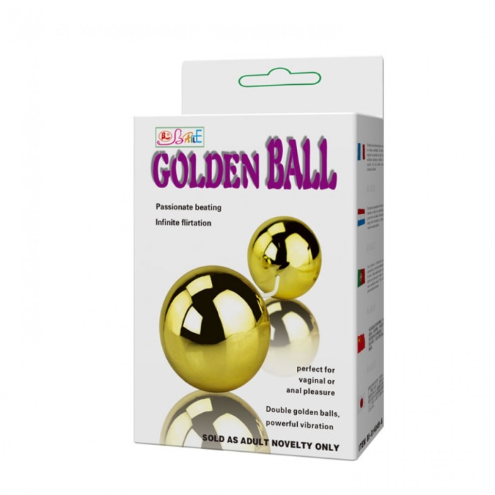 Golden Ball Kumandalı Titreşim Topları