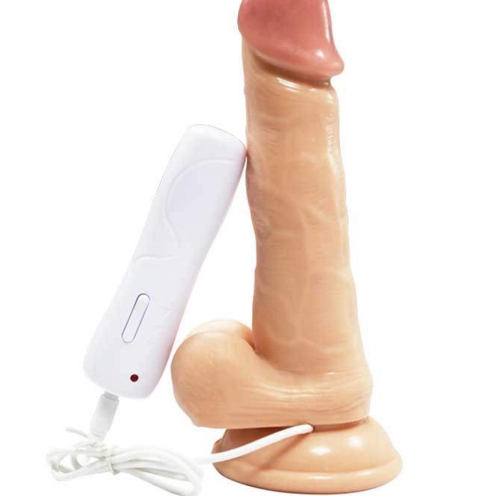 20 cm Titreşimli Realistik Vantuzlu Vibratör