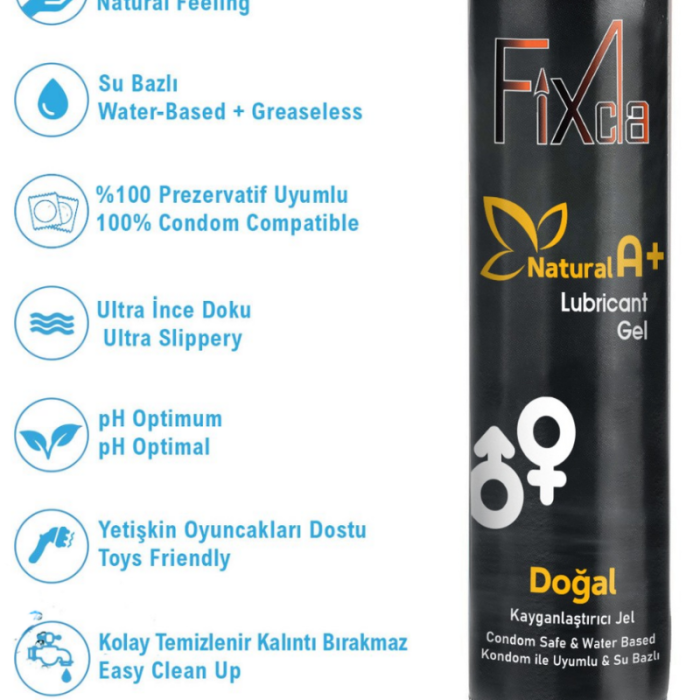 FixCla Kayganlaştırıcı Jel Natural Anal A+ 125 ml