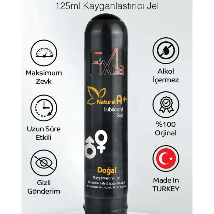 FixCla Kayganlaştırıcı Jel Natural Anal A+ 125 ml