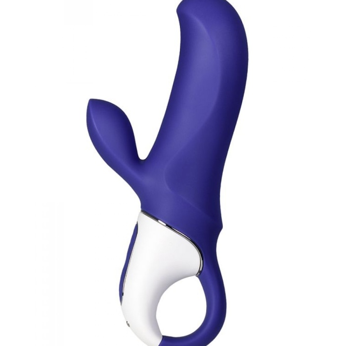 17,7 cm Magic Bunny Silikon Mor Vibratör