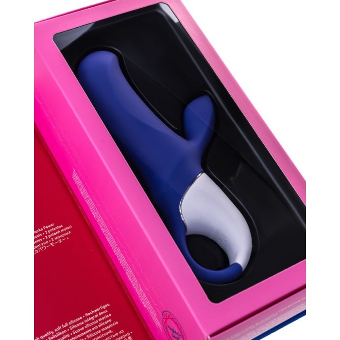 17,7 cm Magic Bunny Silikon Mor Vibratör