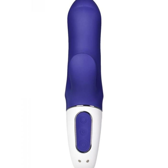 17,7 cm Magic Bunny Silikon Mor Vibratör