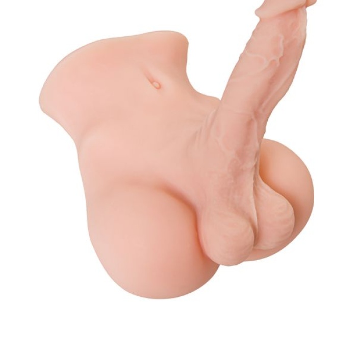 19cm Erkek Penisli Kalça Mastürbatör