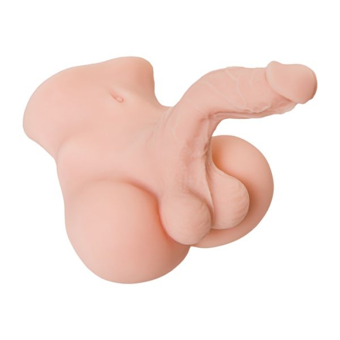 19cm Erkek Penisli Kalça Mastürbatör