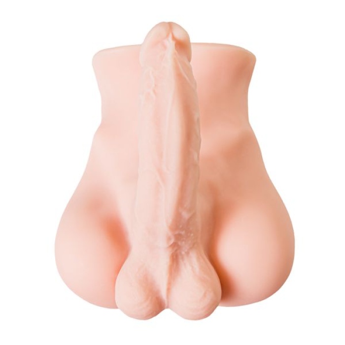 19cm Erkek Penisli Kalça Mastürbatör