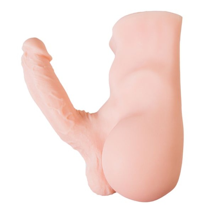 19cm Erkek Penisli Kalça Mastürbatör