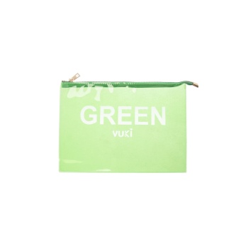 Renkli Fermuarlı Şeffaf Dosya (a4)