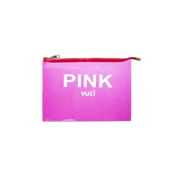 Renkli Fermuarlı Şeffaf Dosya (a4)