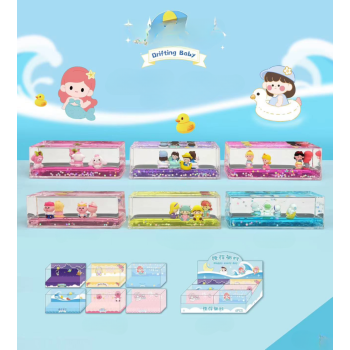 Hareketli Sıvı Kum Saati - 1 ADET - Çeşitli Figürler