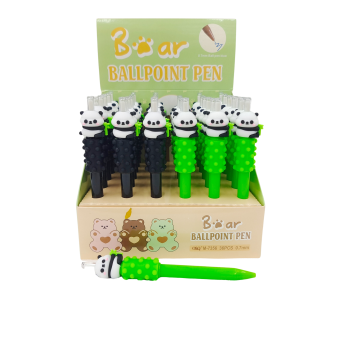 Panda Desenli Masajlı Tükenmez Kalem- 1 ADET