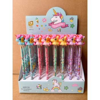 Yumurtlayan Kurşun Kalem - 1 ADET - Unicorn2 Figürlü