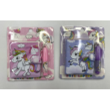 Kalemli Podifik Mini Defter - 1 ADET- Unicorn Figürlü