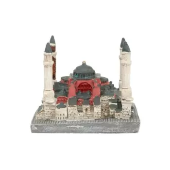 Ayasofya Cami Mini Biblo Polyester Maket - 5x5x5 cm