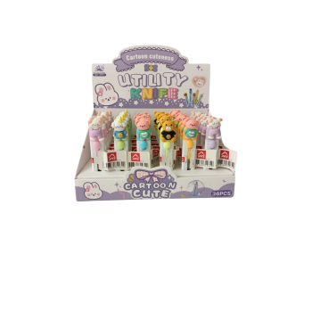 Figürlü Maket Bıçağı Falçata 3lü Set