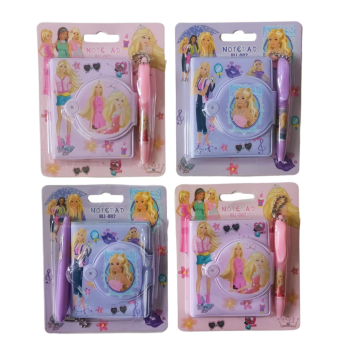 Kalemli Mini Defter 1 ADET- Kız Çocuğu Figürlü