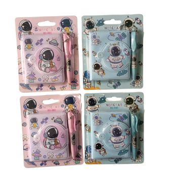 Kalemli Mini Defter 1 ADET- - Astronot Figürlü