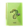 Unicorn Renkli Kapaklı Mini 3 Bölmeli Kalemli Defter