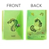 Unicorn Renkli Kapaklı Mini 3 Bölmeli Kalemli Defter