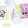 Mini 3 Bölmeli Kalemli Defter