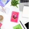 Panda Renkli Kapaklı Mini 3 Bölmeli Kalemli Defter