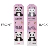 Panda Desenli Kağıt Kitap Ayracı