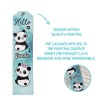 Panda Desenli Kağıt Kitap Ayracı