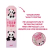 Panda Desenli Kağıt Kitap Ayracı