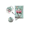 Sekreterlik Defter 2li Kırtasiye Seti - Panda Desenli