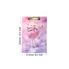Sekreterlik Defter Kalem 3lü Kırtasiye Seti - Flamingo Desenli