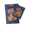Sekreterlik Defter 2li Kırtasiye Seti - Fast Food Desenli