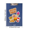 Sekreterlik Defter 2li Kırtasiye Seti - Fast Food Desenli