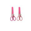 Figürlü Kağıt Makası - Çocuk Makası - 2li Set - Flamingo Figürlü