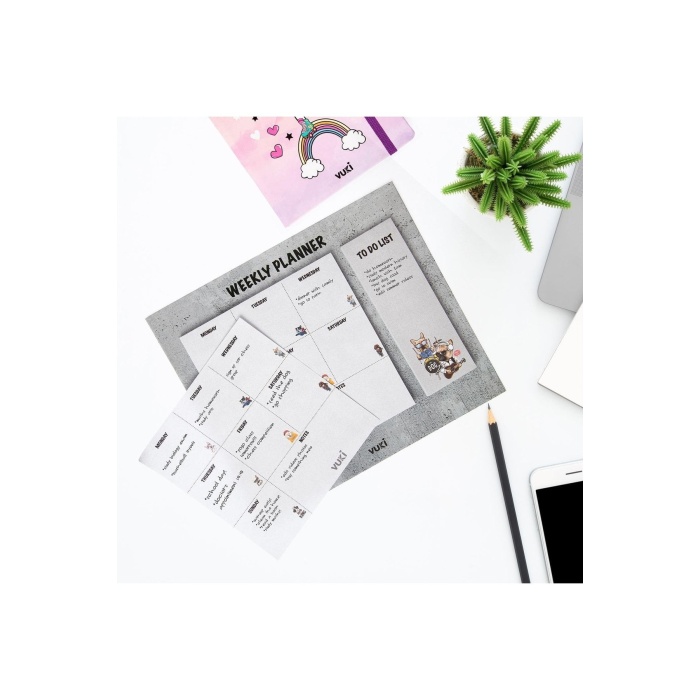 Masa Üstü Haftalık Planlayıcı Defter