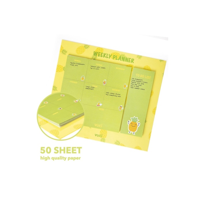 Masa Üstü Haftalık Planlayıcı Defter