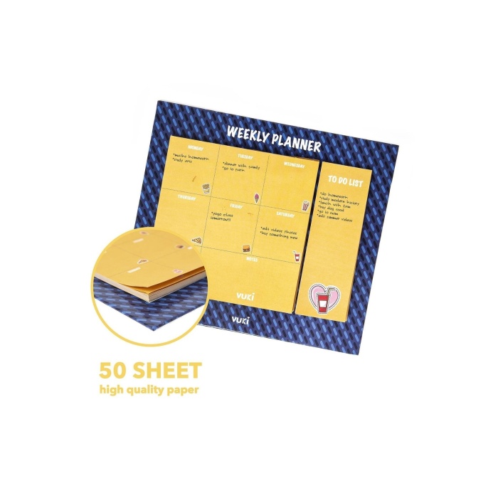 Masa Üstü Haftalık Planlayıcı Defter