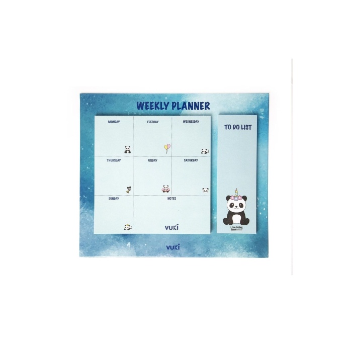 Masa Üstü Haftalık Planlayıcı Defter