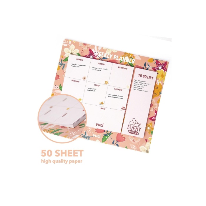 Masa Üstü Haftalık Planlayıcı Defter