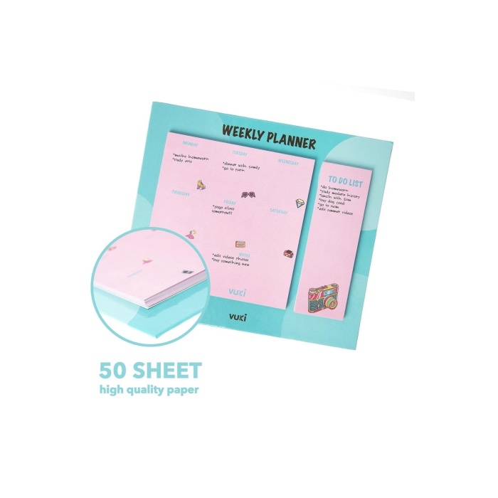 Masa Üstü Haftalık Planlayıcı Defter