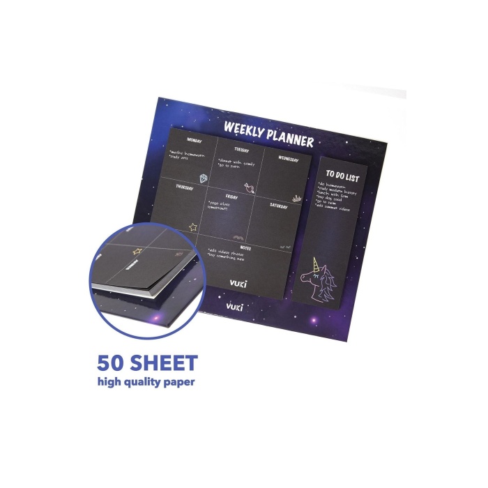 Masa Üstü Haftalık Planlayıcı Defter