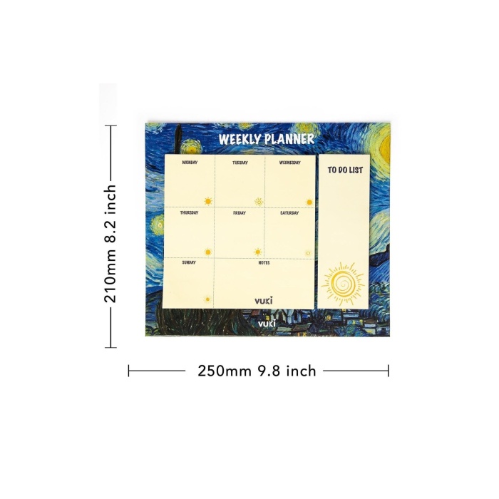 Masa Üstü Haftalık Planlayıcı Defter