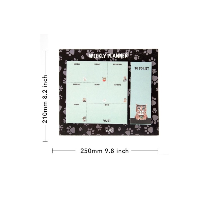 Masa Üstü Haftalık Planlayıcı Defter