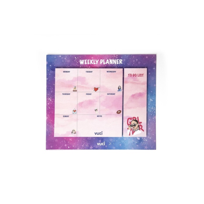 Masa Üstü Haftalık Planlayıcı Defter