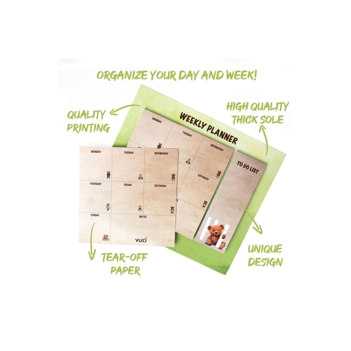 Masa Üstü Haftalık Planlayıcı Defter