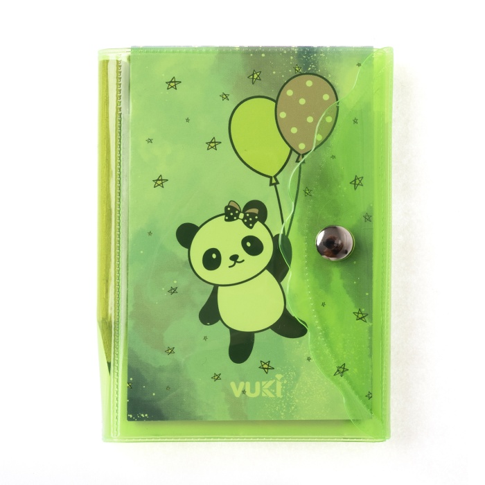 Mini 3 Bölmeli Kalemli Defter