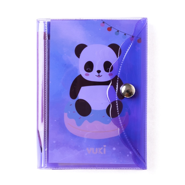 Mini 3 Bölmeli Kalemli Defter