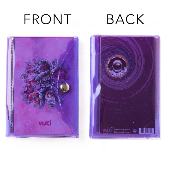 Mini 3 Bölmeli Kalemli Defter